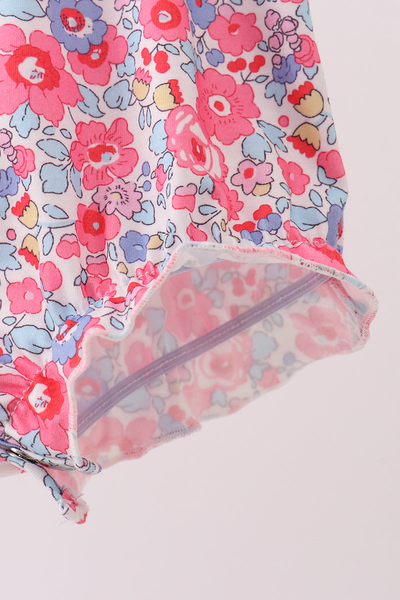 Pink Floral Bubble