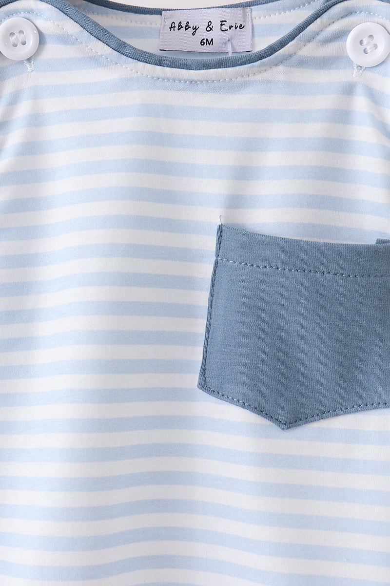 Blue Stripe Bubble