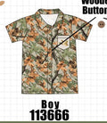 Camo Wildlife Embroidered Dad&me Button Down Shirt