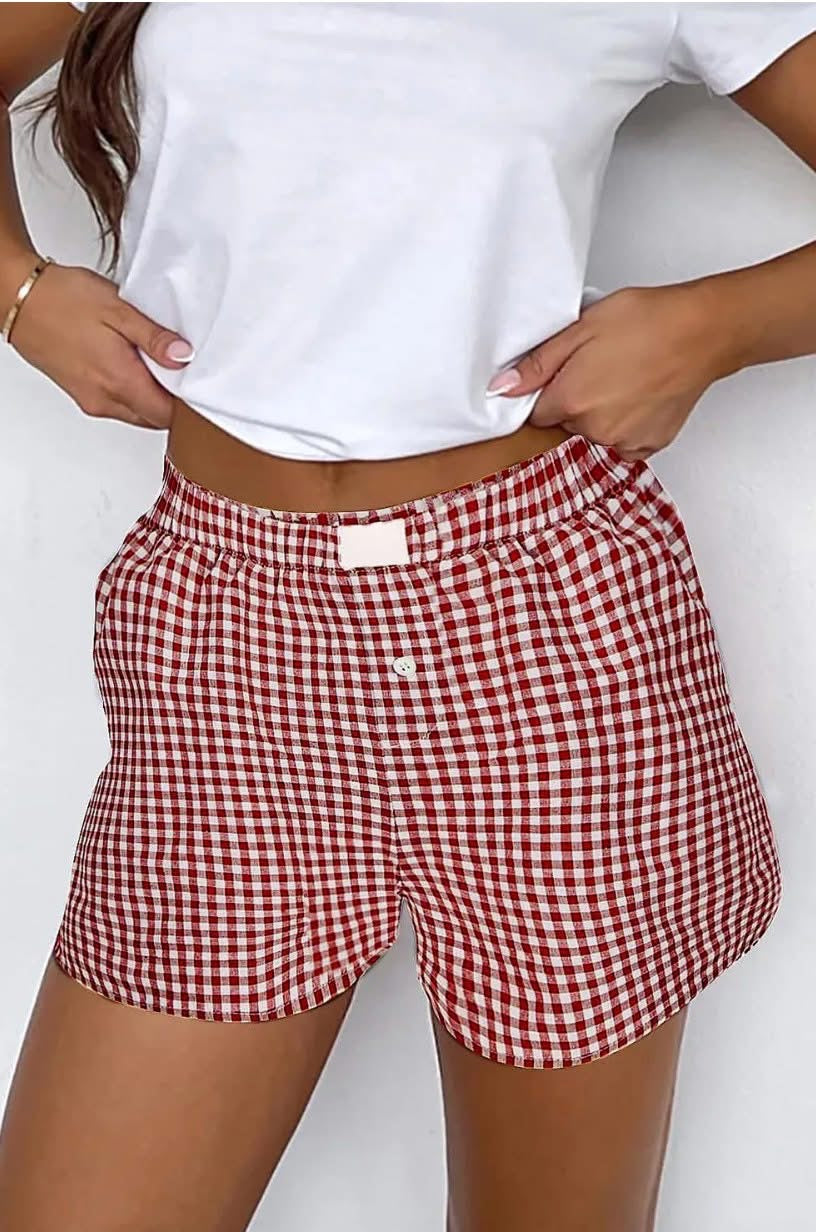 Multi colors Gingham shorts