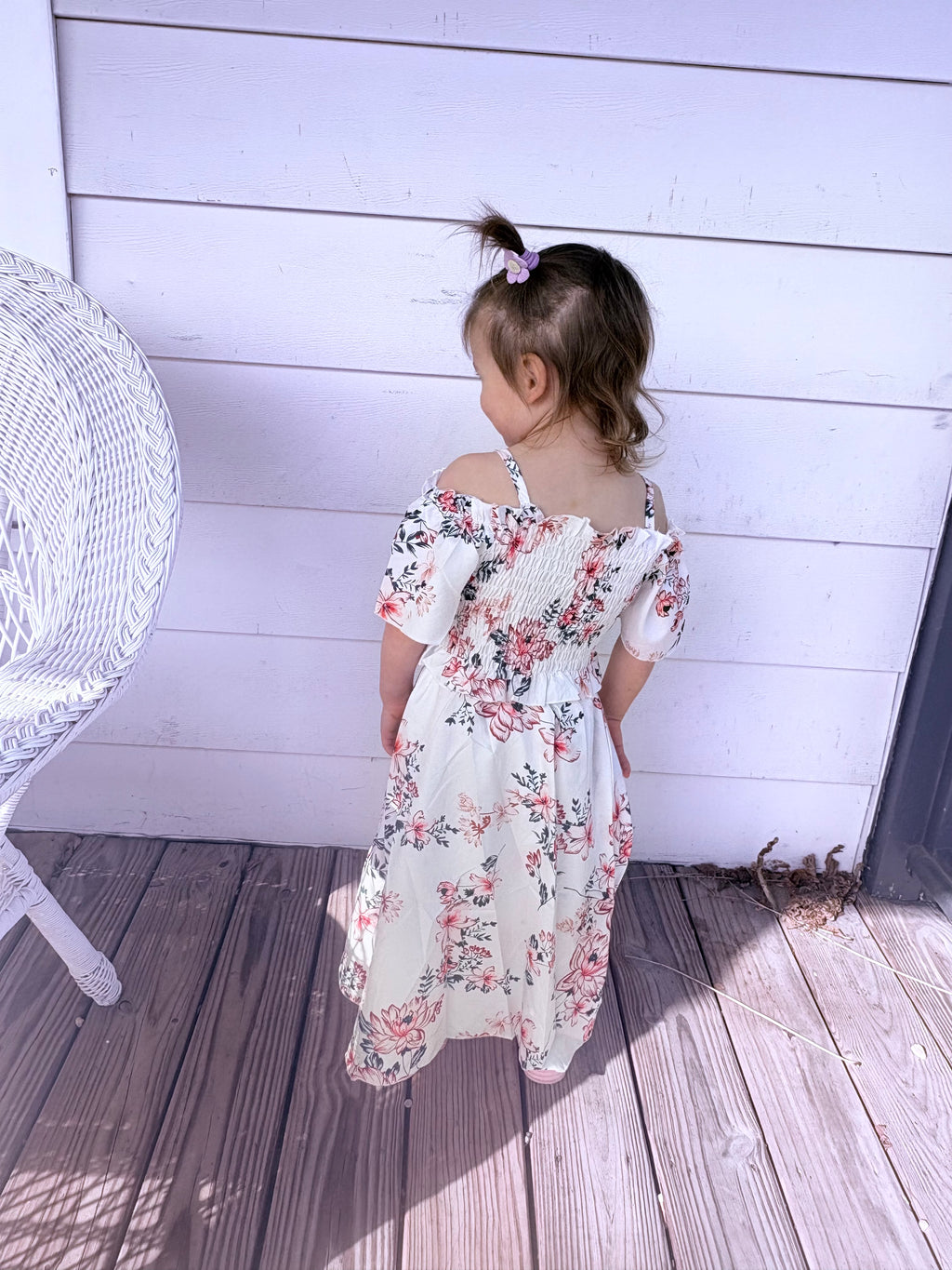 (Pre order)Floral top & short skirt