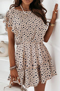 Khaki Heart Mini Dress FB