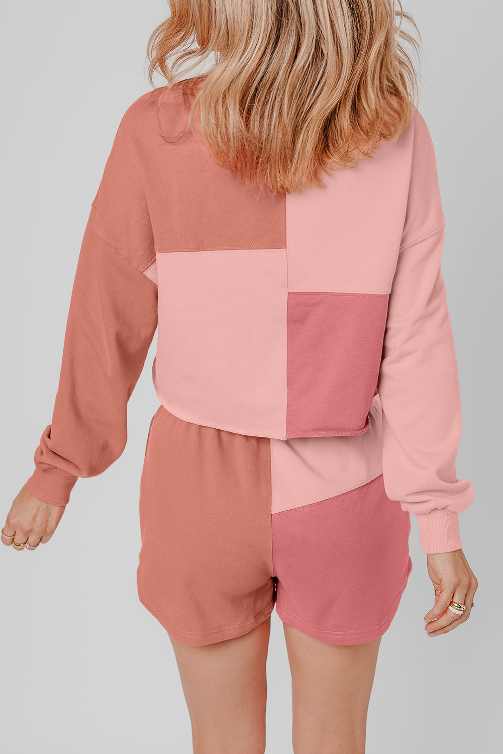 Peach Patchwork Set FB
