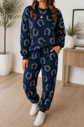 Blue Western Elastic Set