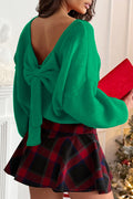 Bow Back Sweater *multiple colors* RTS