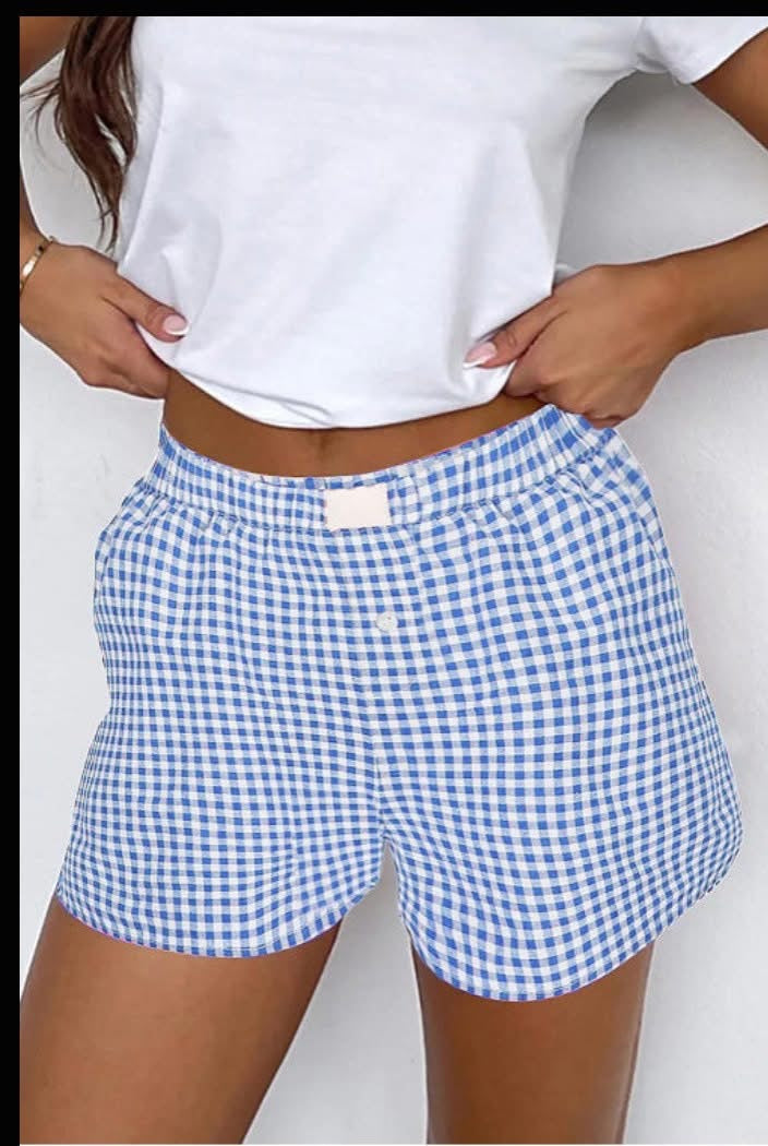 Multi colors Gingham shorts