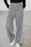 Checkerboard Drawstring Pants FB