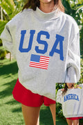 Grey Reversible Graphic Sweatshirt RTS