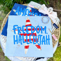 Freedom Stripe Star Hallelujah Tee.