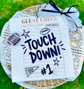 Touch Down Guest Check Tee.