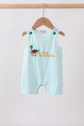 Green Mallard Embroidered Jon Jon