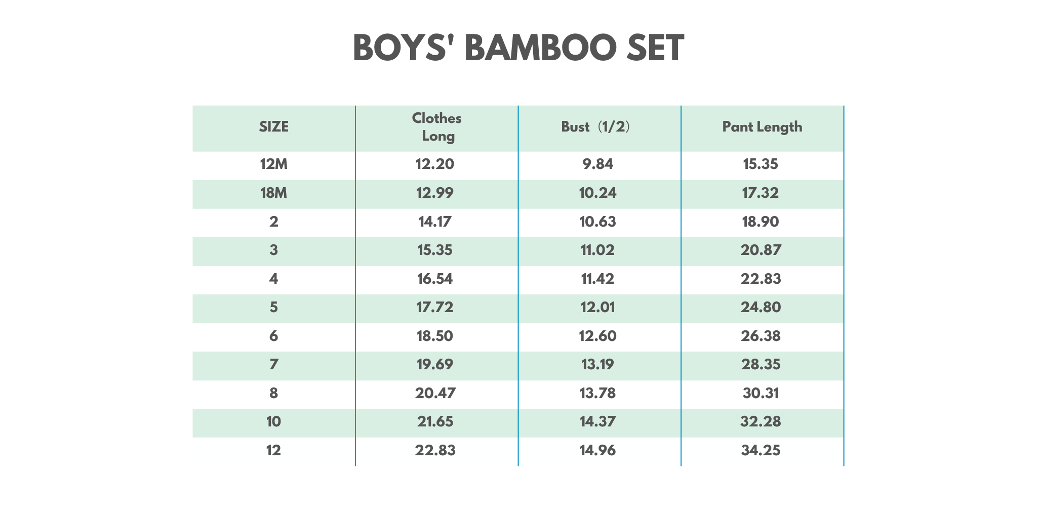 Blue Turtle Bamboo Pajama Set