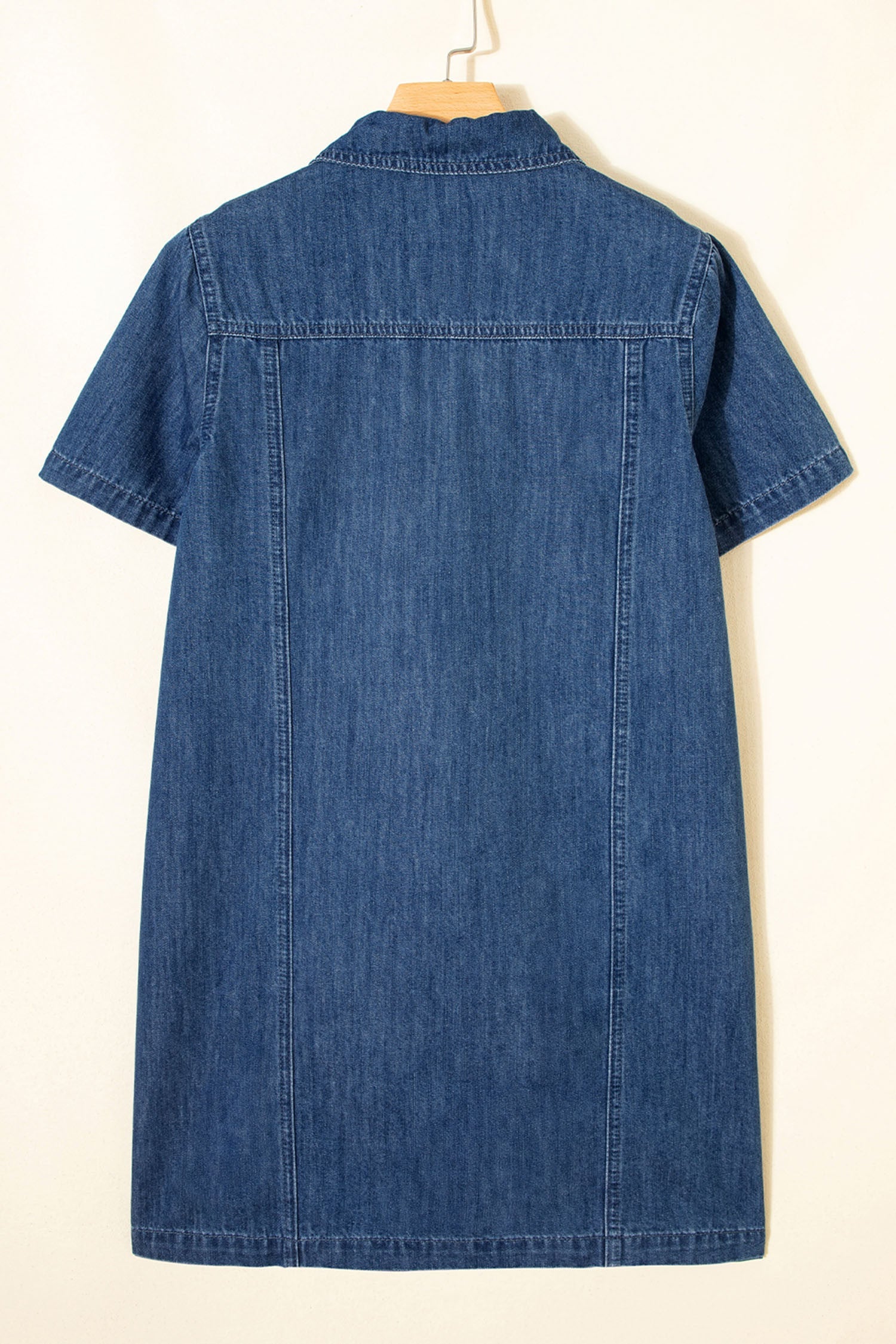 Sequin Football Denim Dress
