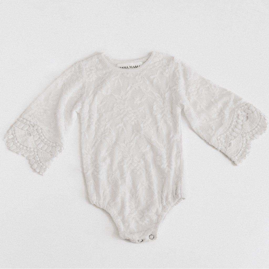 Ivory Lace Mommy & Me Dress - Infant