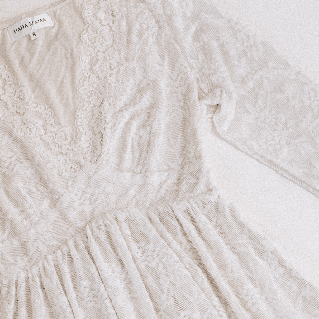 Ivory Lace Mommy & Me Dress - Women