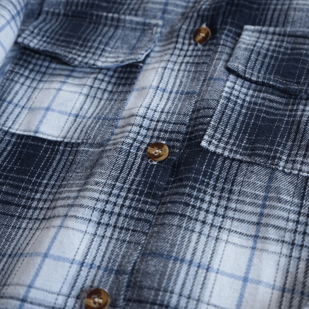 Lightweight Navy Flannel - Child